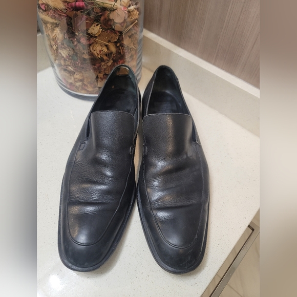 Men’s Gucci Iris Black Leather Driving Moccasins Size 12 D - Picture 1 of 12